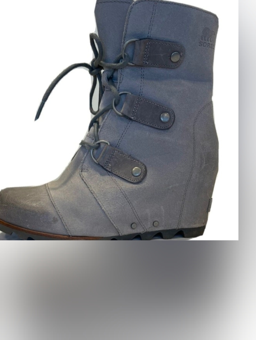 Sorel Joan Of Arctic Gray Boots 9 5